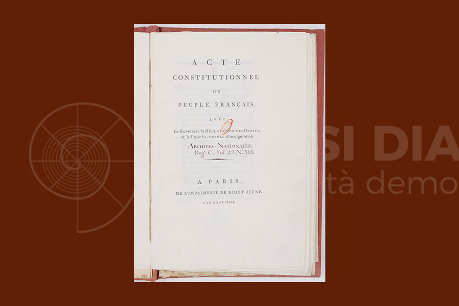 Costituzione francese del 1793 (di Sintesi Dialettica)