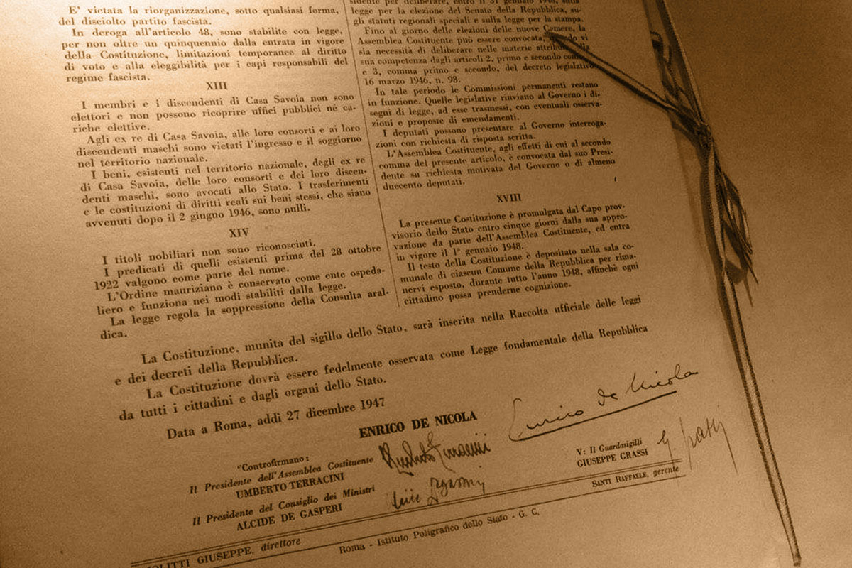 Bobbio e i principi costituzionali