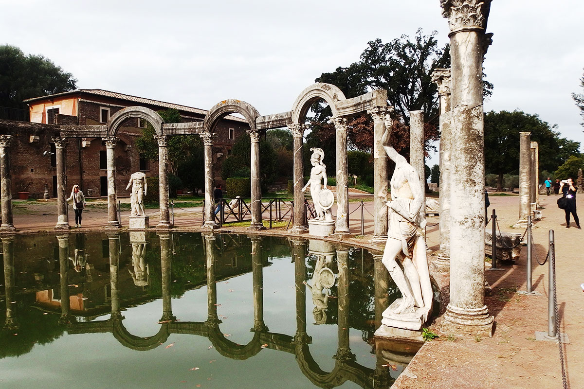 La Villa dell’imperatore Adriano a Tivoli