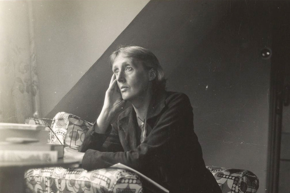 Virginia Woolf at Monk's house